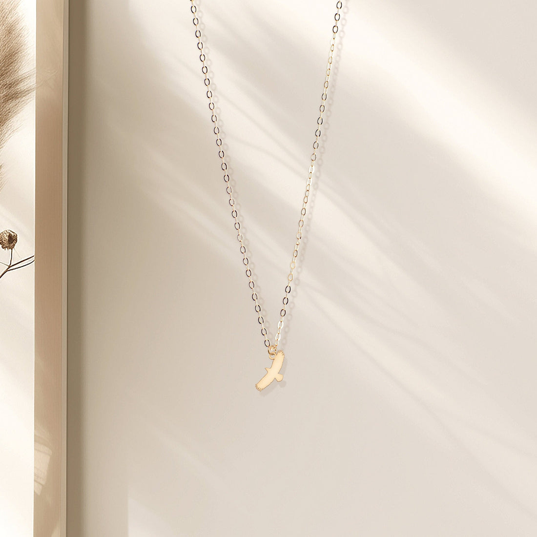Flying Eagle Pendant Necklace