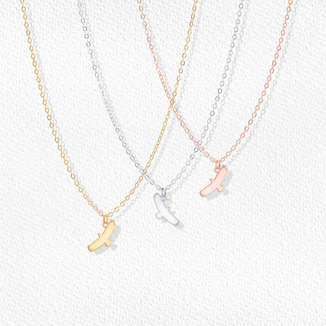Flying Eagle Pendant Necklace