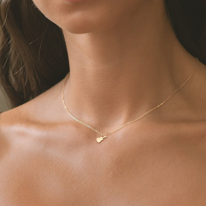 Guitar Necklace Cute