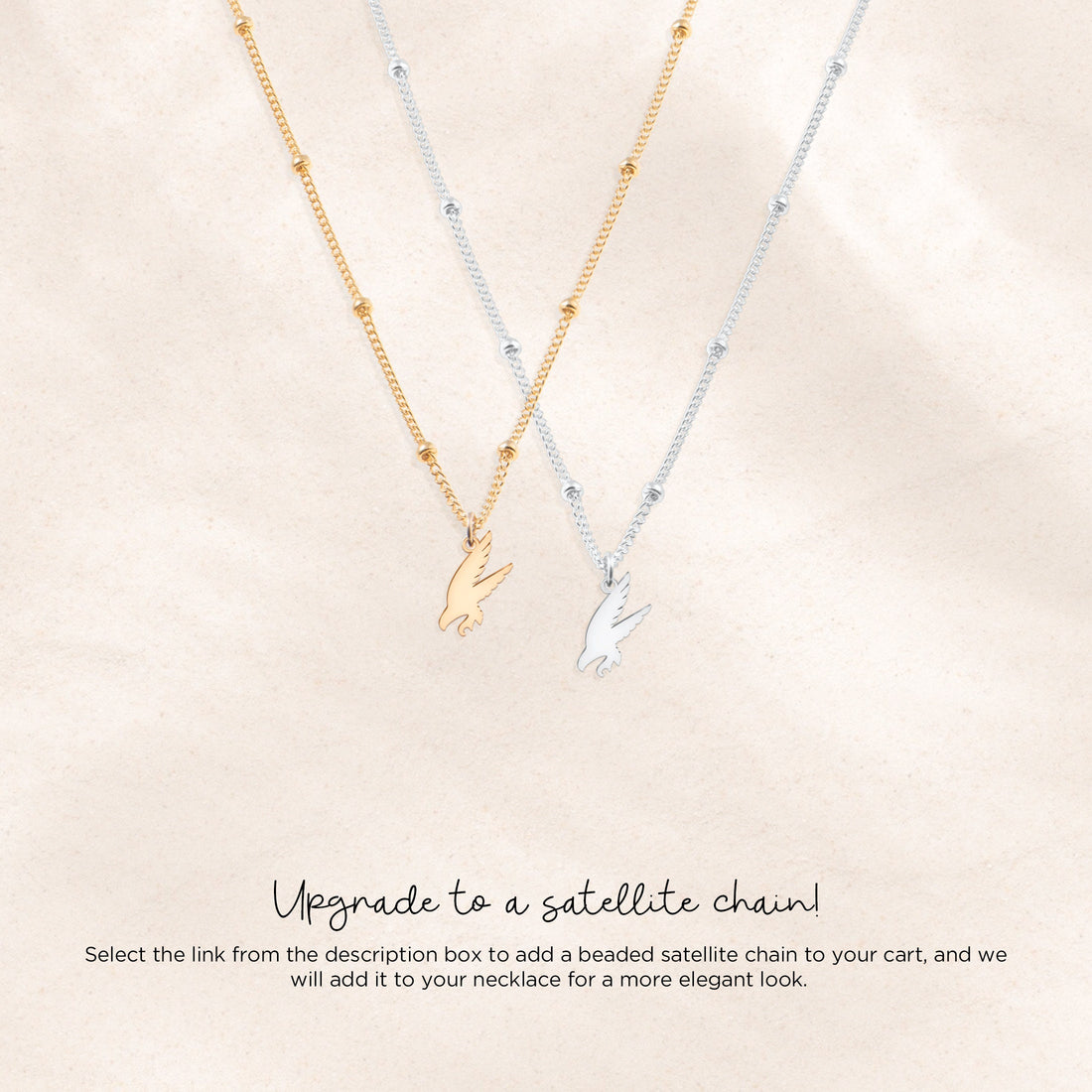 Eagle Streaking Necklace