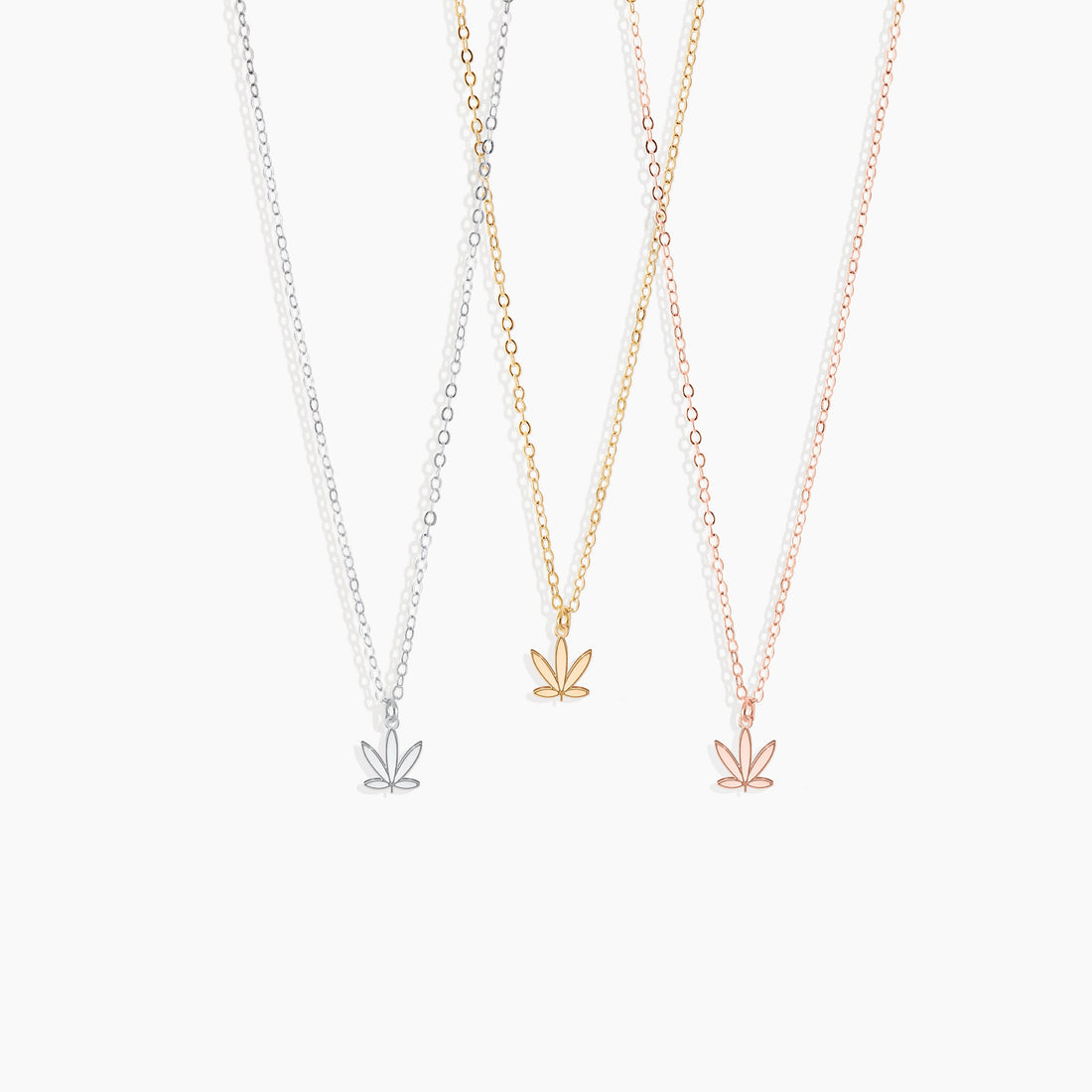 Cannabis Leaf Pendant Necklace