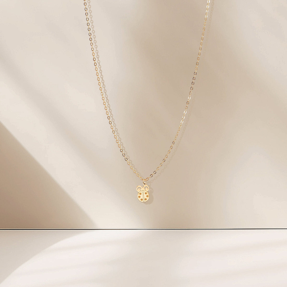 Ladybug Pendant Necklace