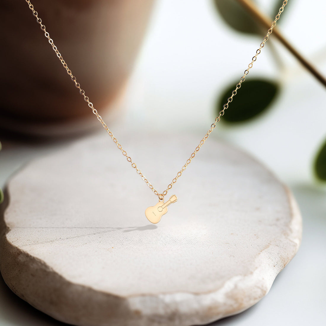 Guitar Necklace Cute