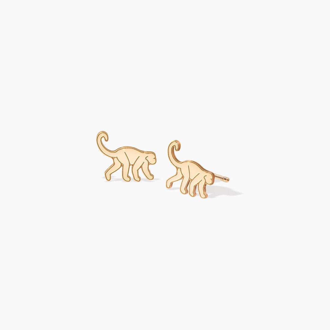 Monkey Studs 14k