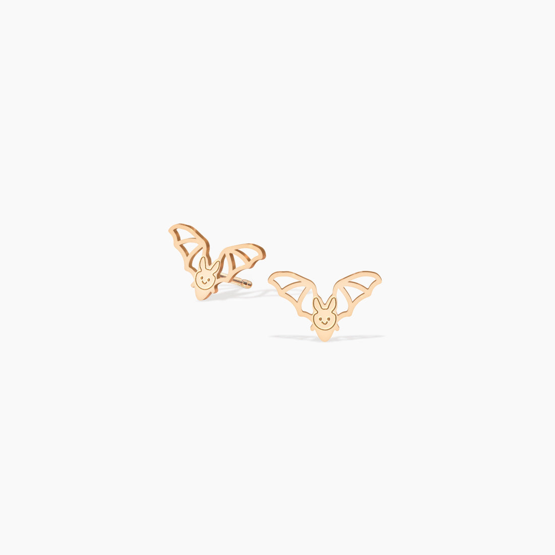 Bat Earrings 14k