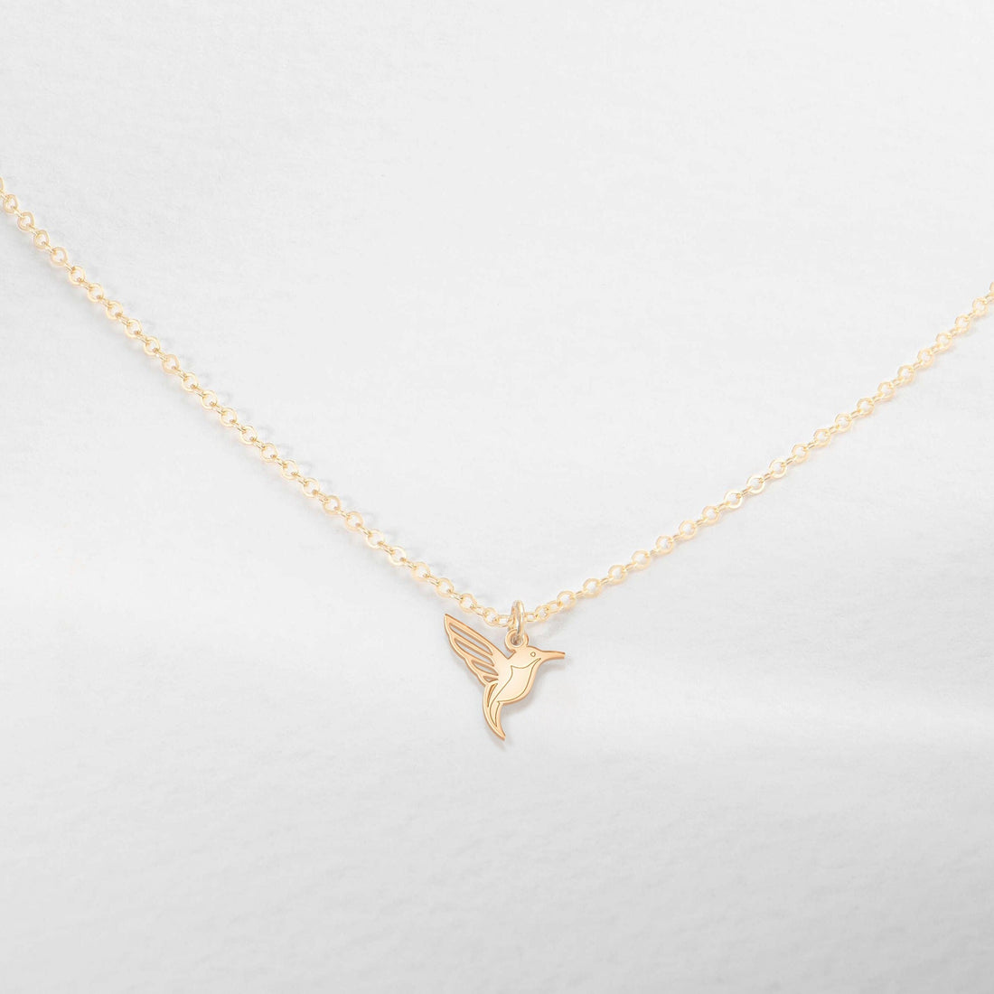 Hummingbird Charm Necklace