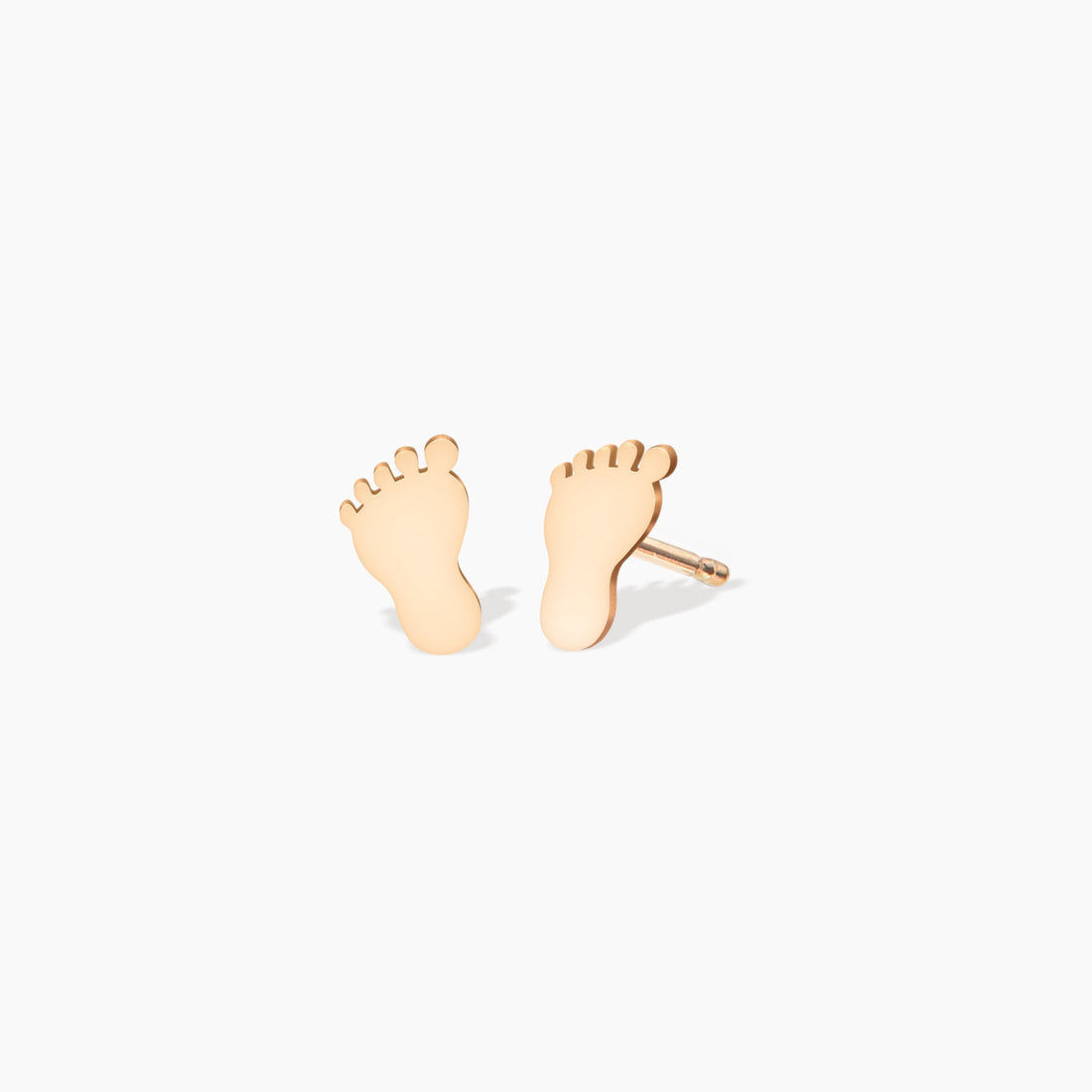 Baby Feet Stud Earrings