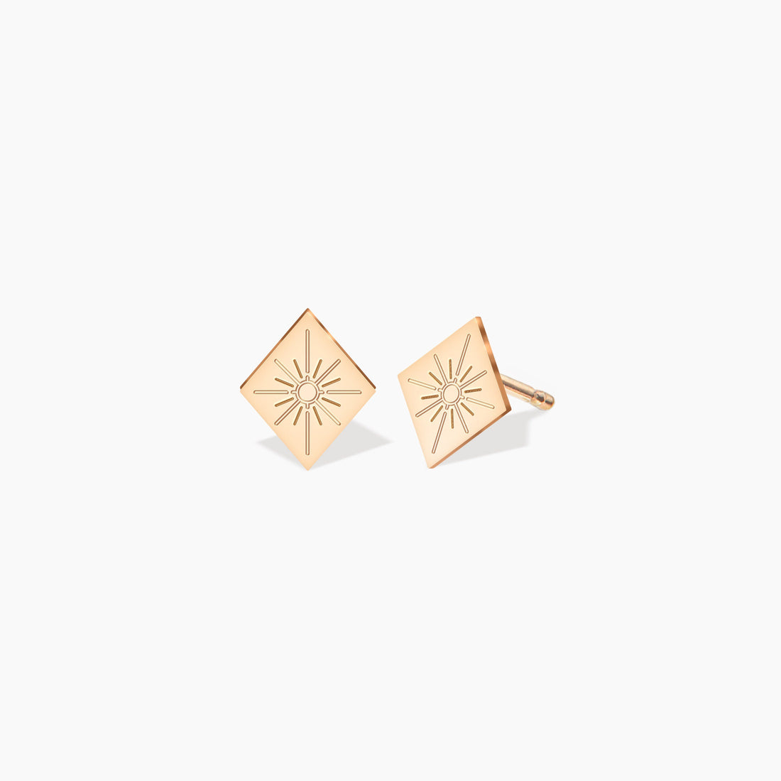 Star Charm Stud Earrings
