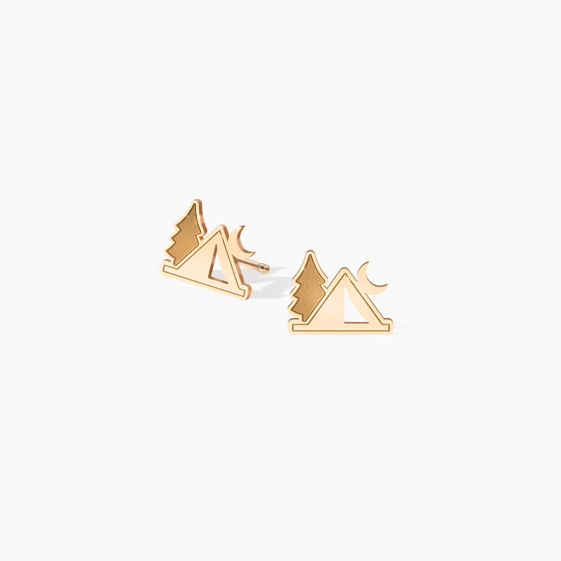 Camping Earrings Tent
