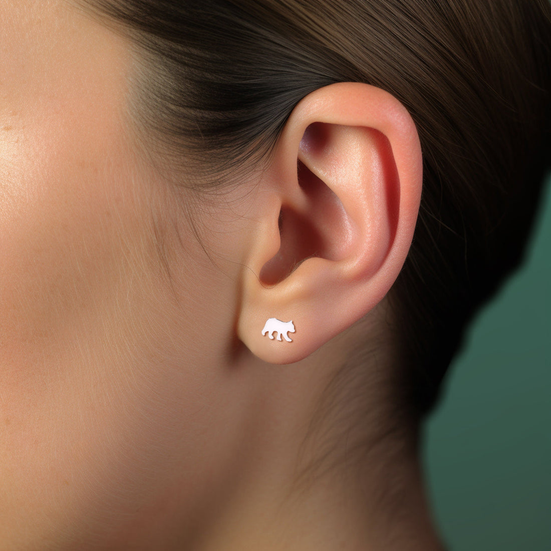 Bear Baby Stud Earrings