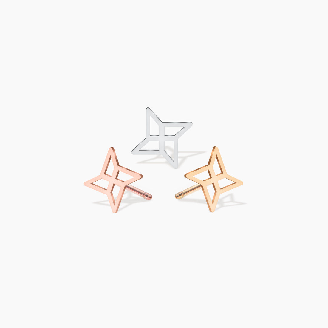 Star Cutout Stud Earrings