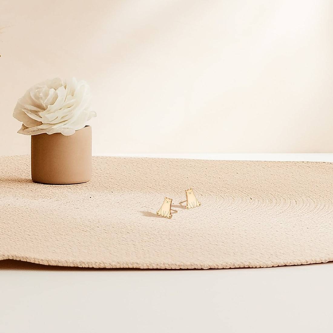 Sitting Bear Studs