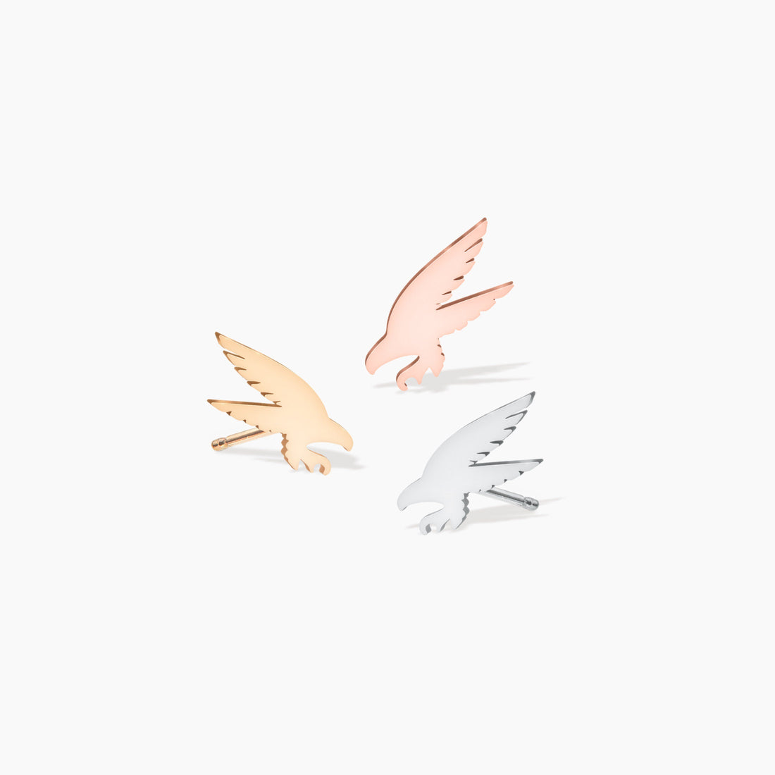 Hunting Eagle Stud Earrings