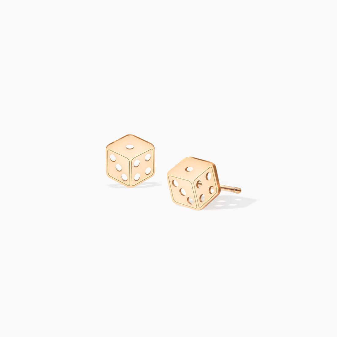Dice Earring Sterling
