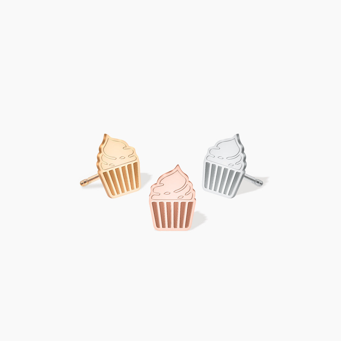 Cupcake Earrings Baker