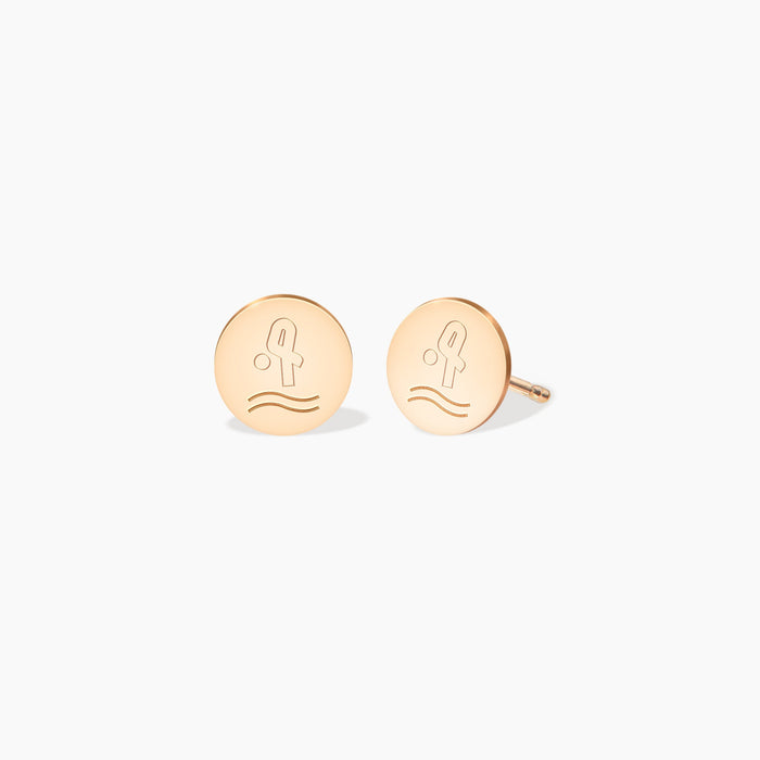 Diver Earrings Swimmer