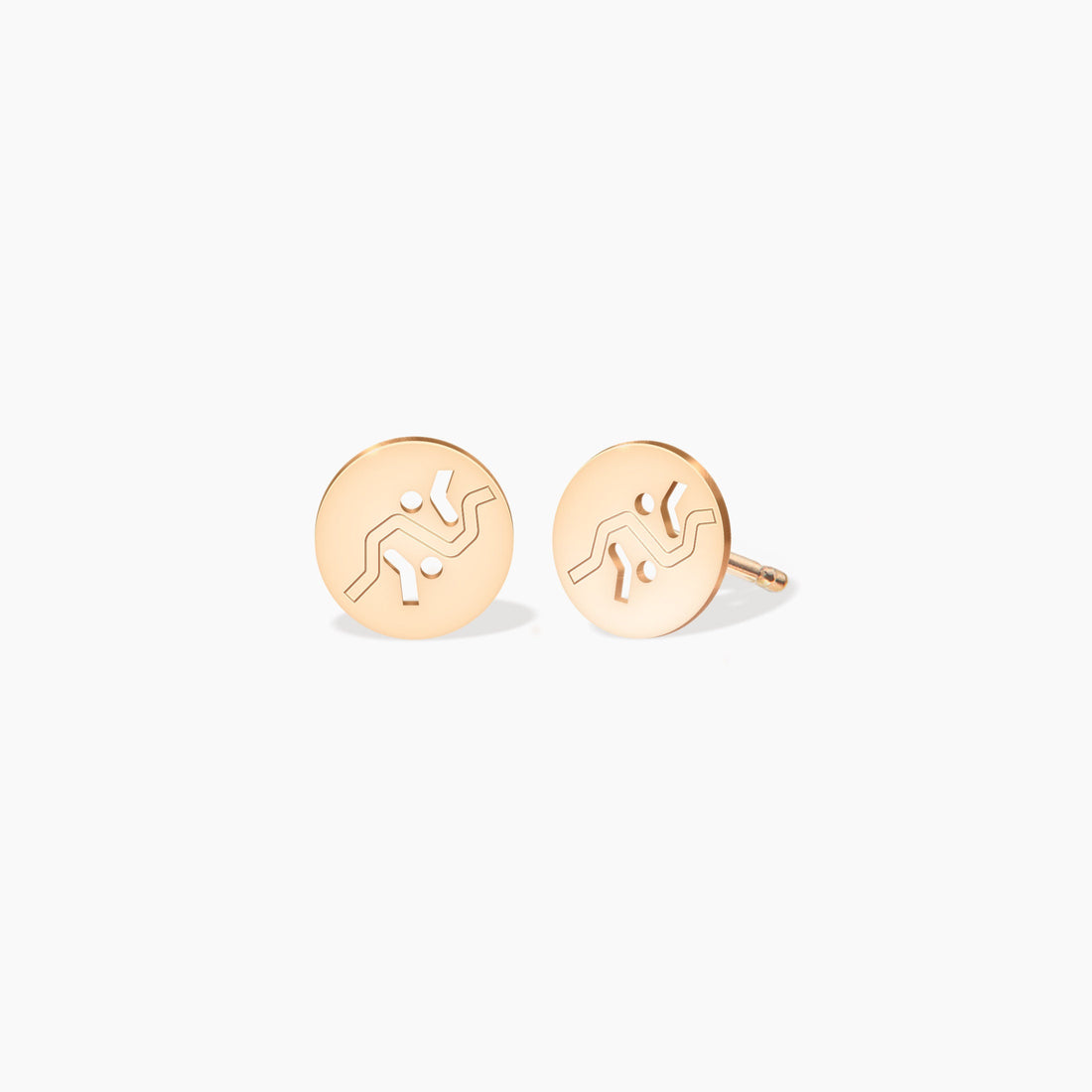 Martial Arts Stud Earrings