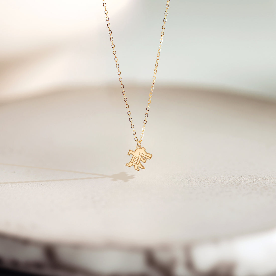 Gator Charm Necklace