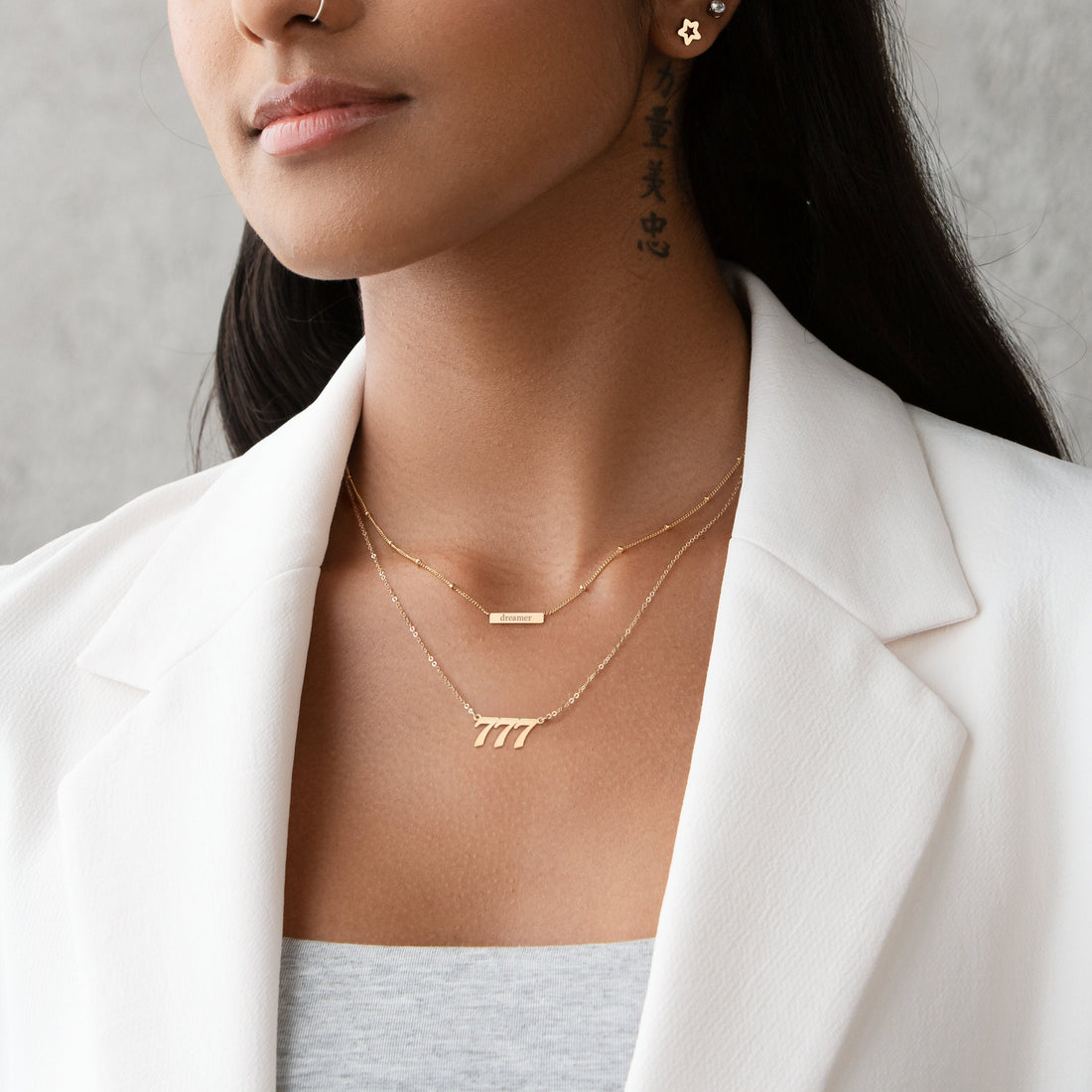 Angel Number 333 Necklace