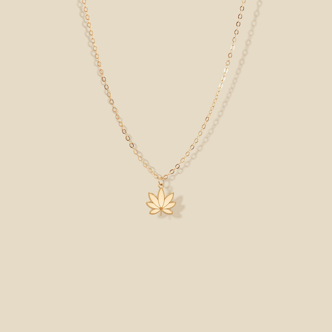 Hemp Leaf Necklace
