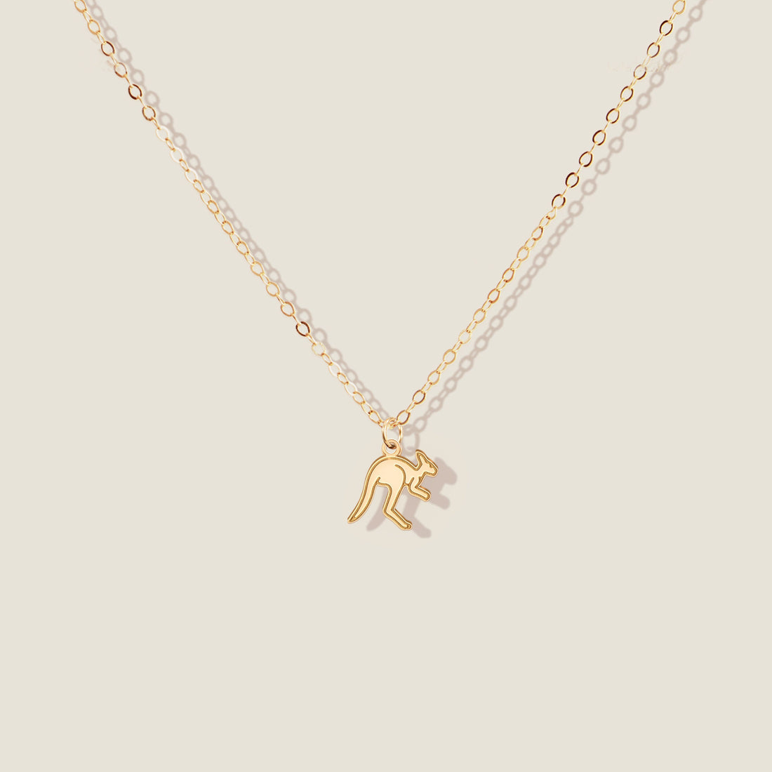 Kangaroo Charm Necklace