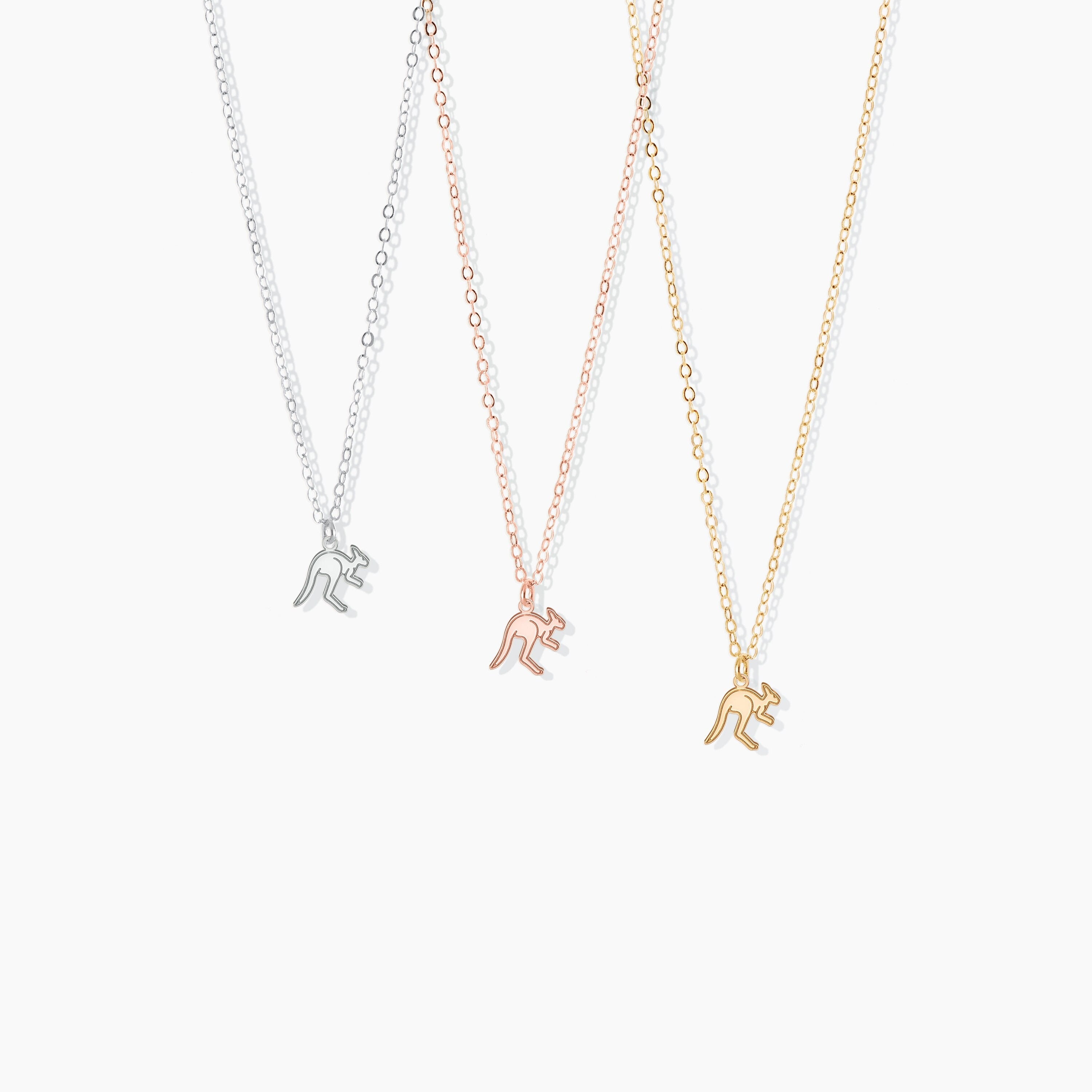 Kangaroo Pendant Necklace
