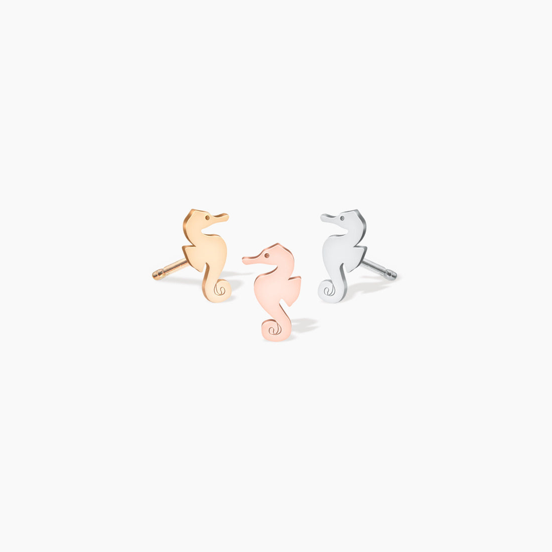 Seahorse Earring 14k