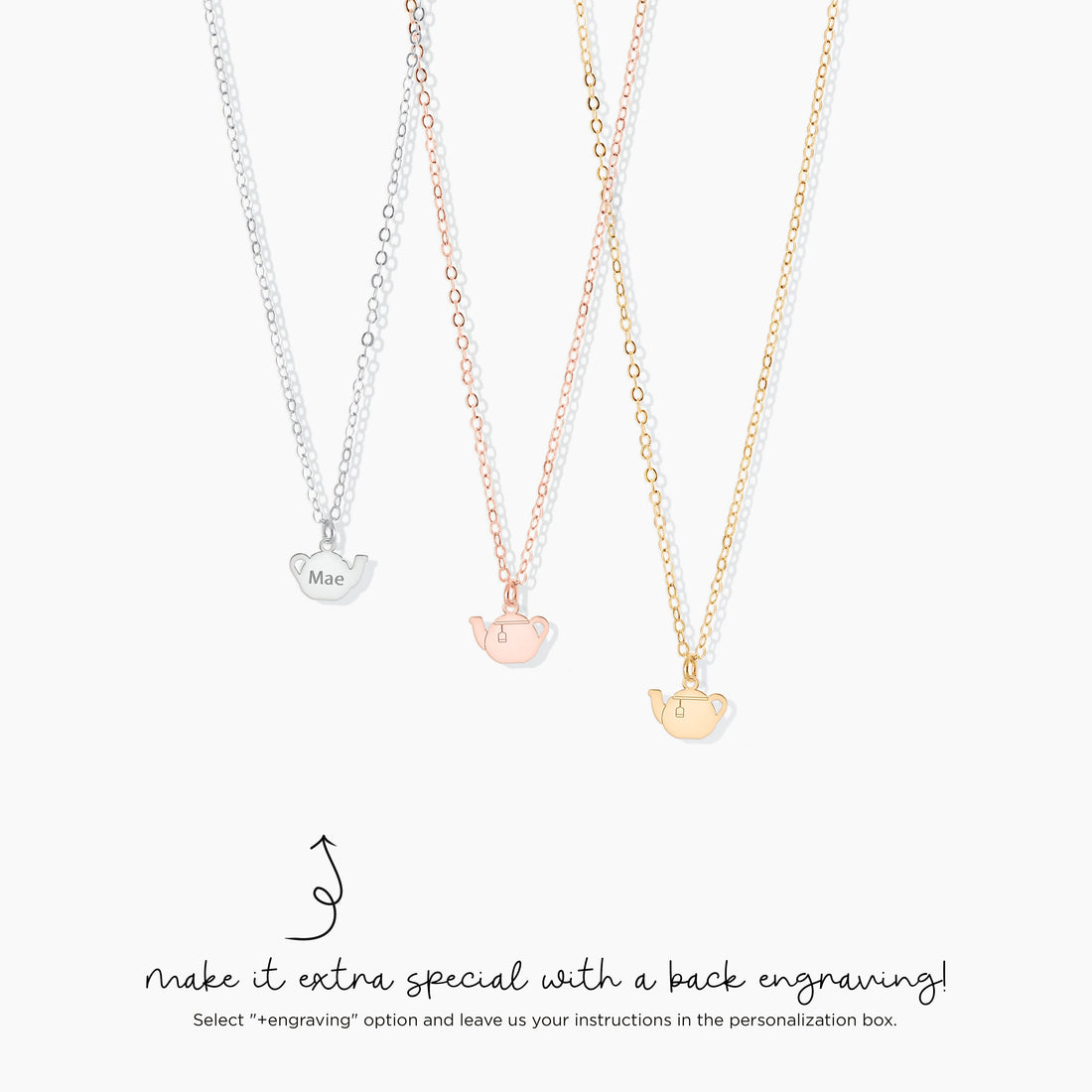 Teapot Necklace