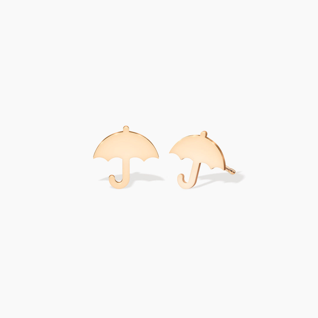 Umbrella Studs 14k