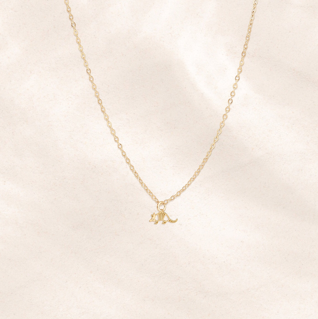 Armadillo Charm Necklace