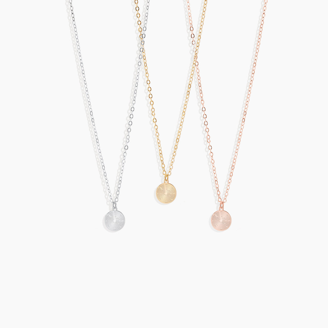 Maze Pendant Necklace