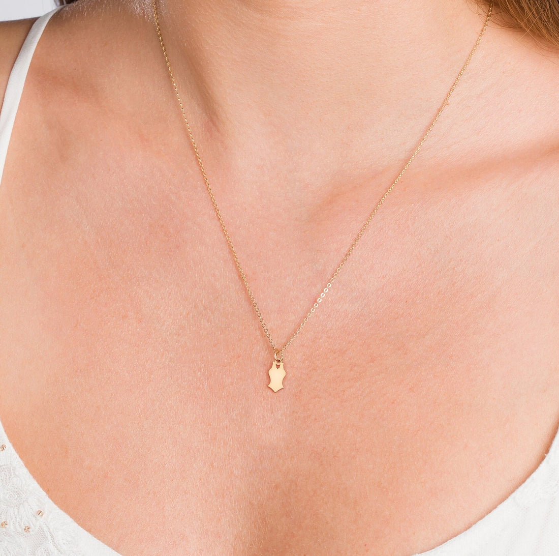 Ocean-Inspired Swimsuit Pendant