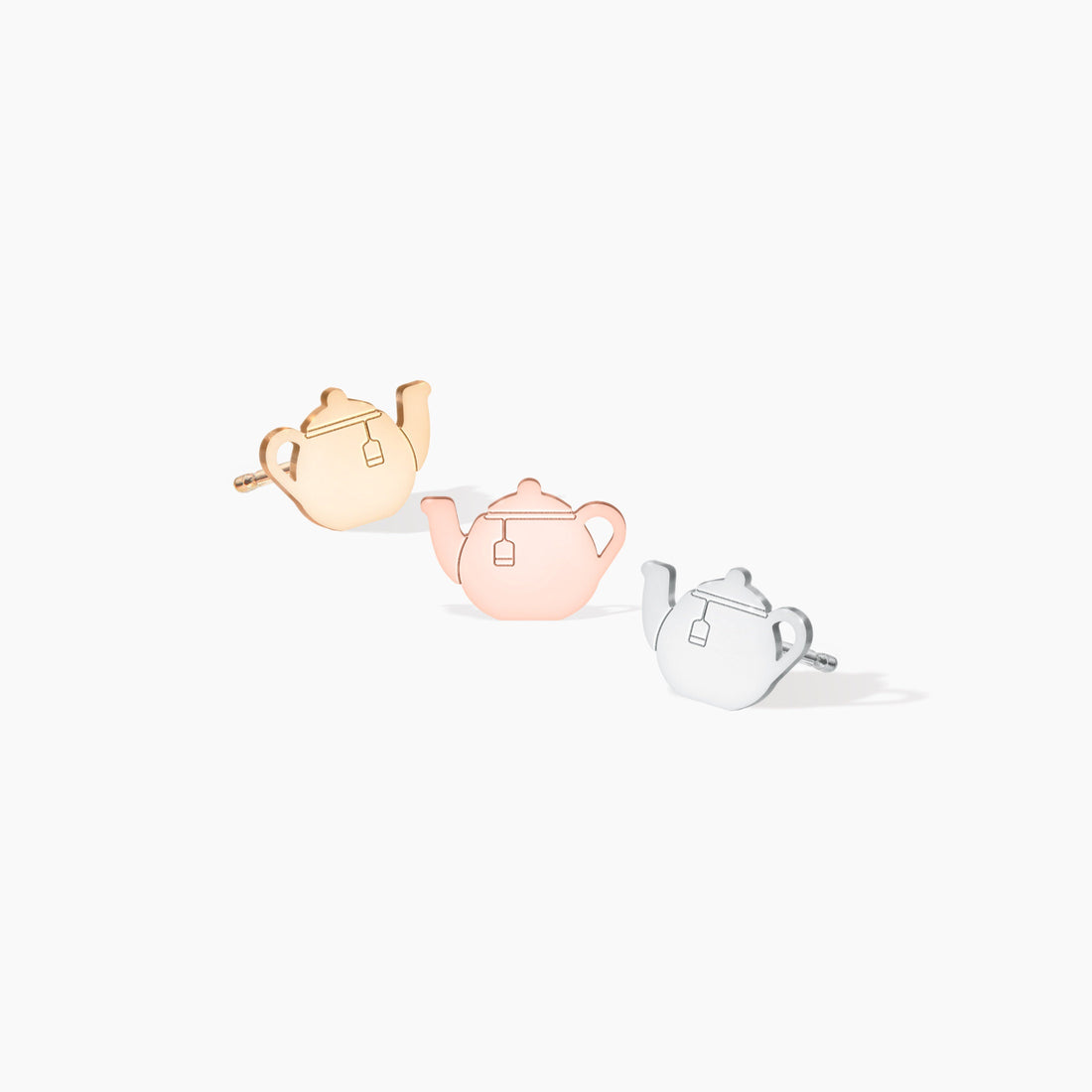 Teapot Earrings Tea