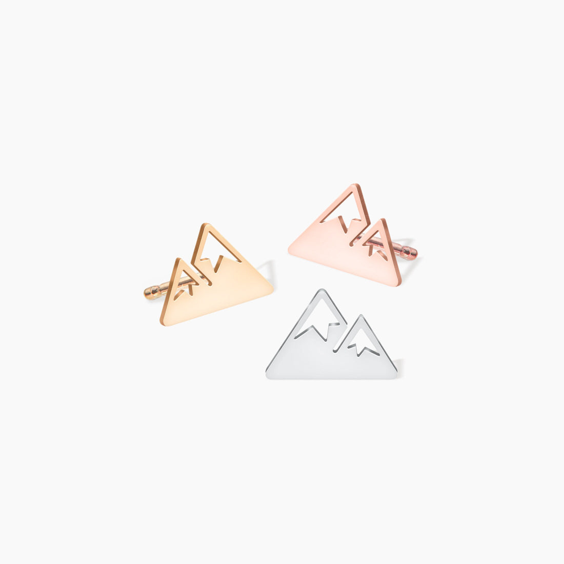 Mountain Stud Earrings