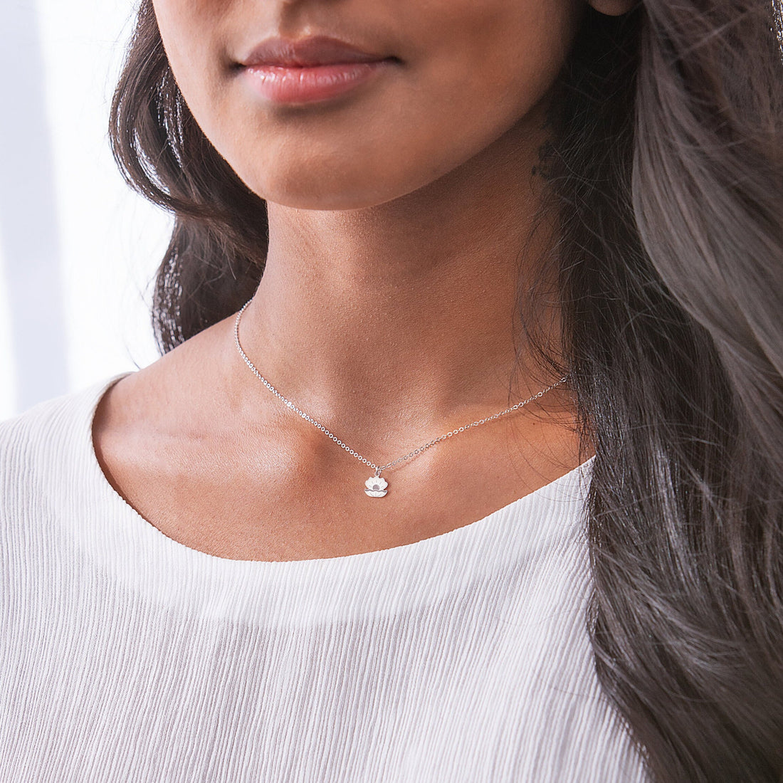 Oyster Shell Necklace