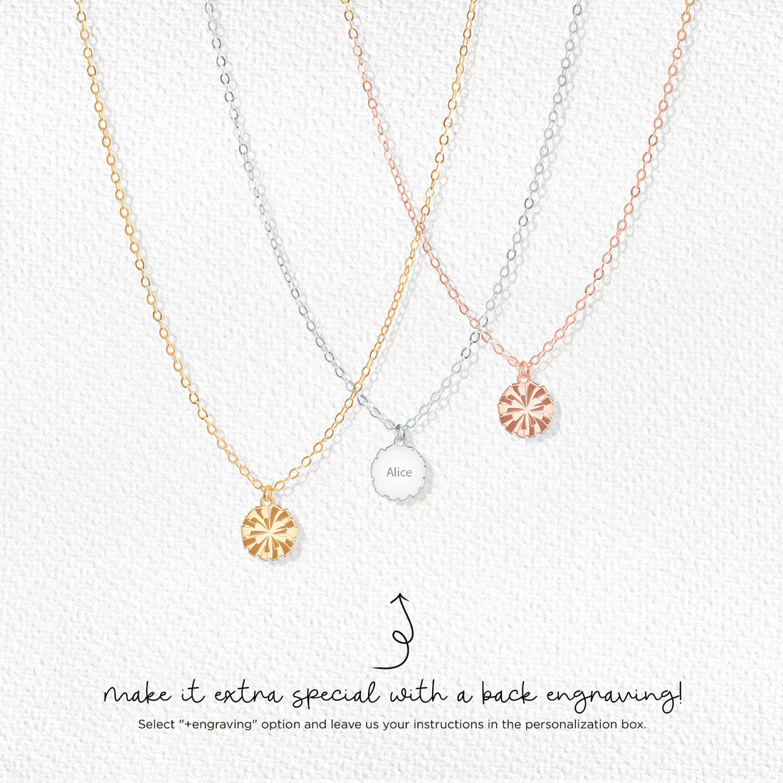 Pompom Charm Necklace