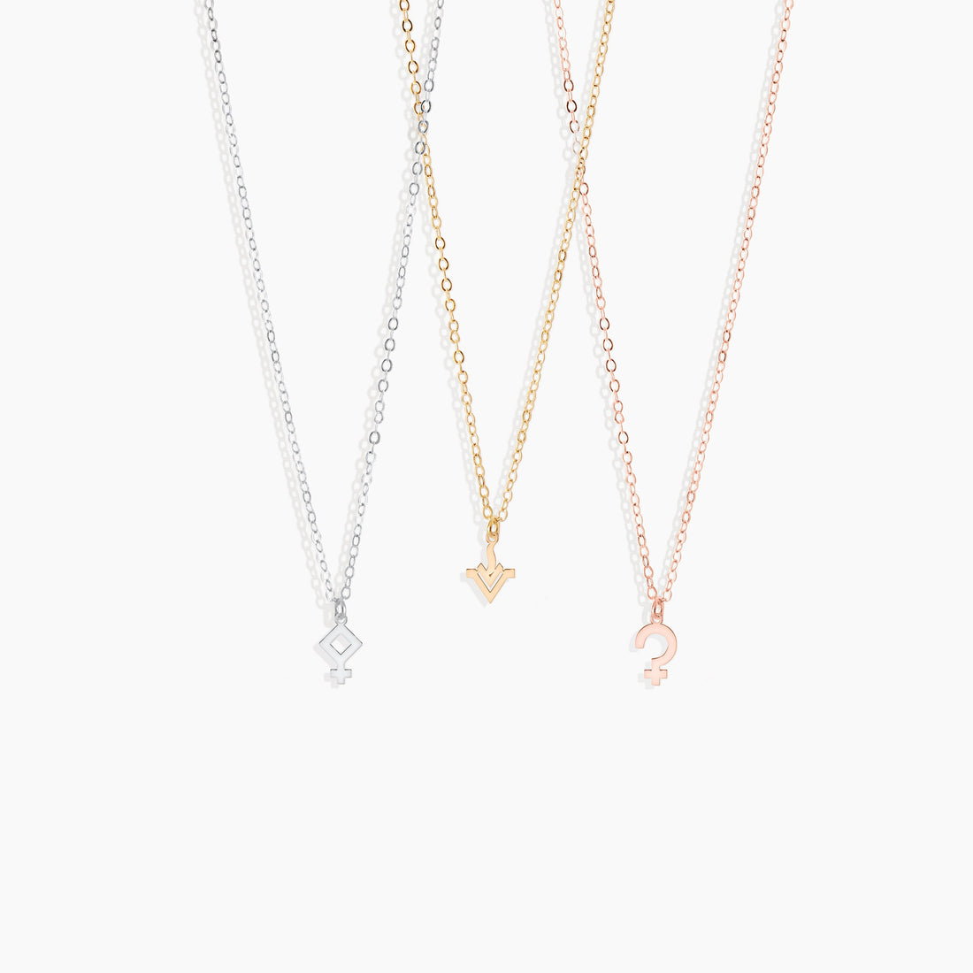 Female Symbol Pendant Necklace