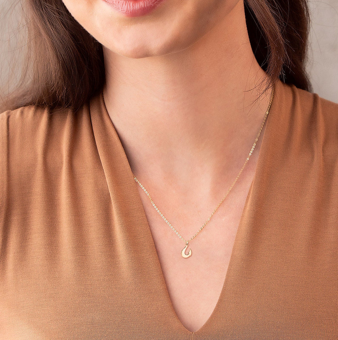 Fish Hook Necklace