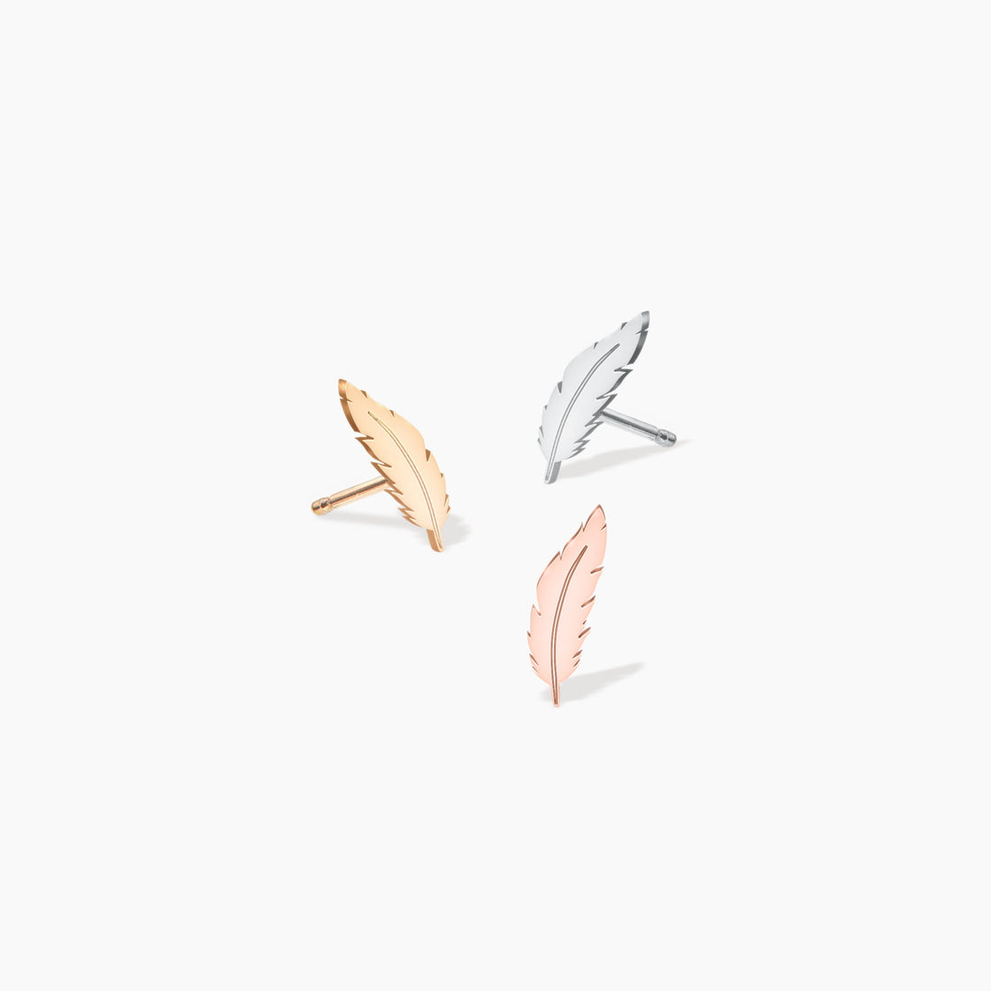 Bohemian feather earring