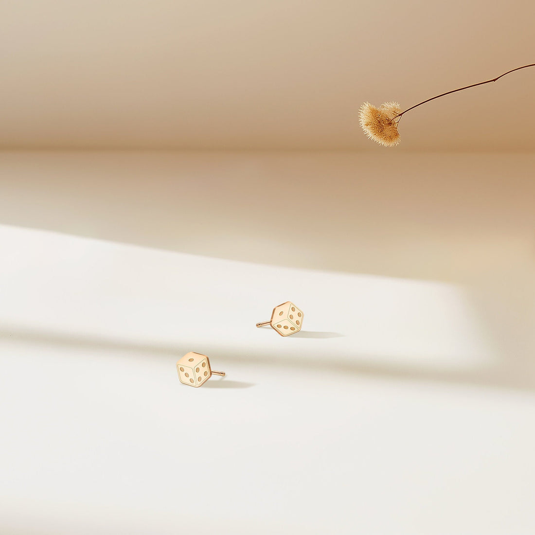 Dice Stud Earrings