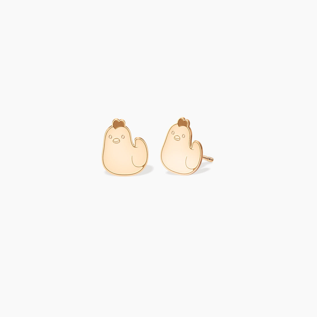 Cute Chicken Stud Earrings