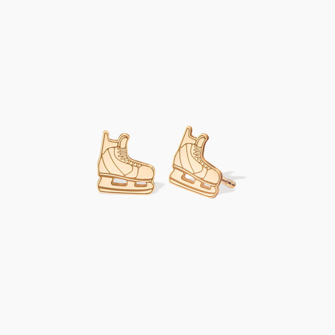 Ice Skate Stud Earrings