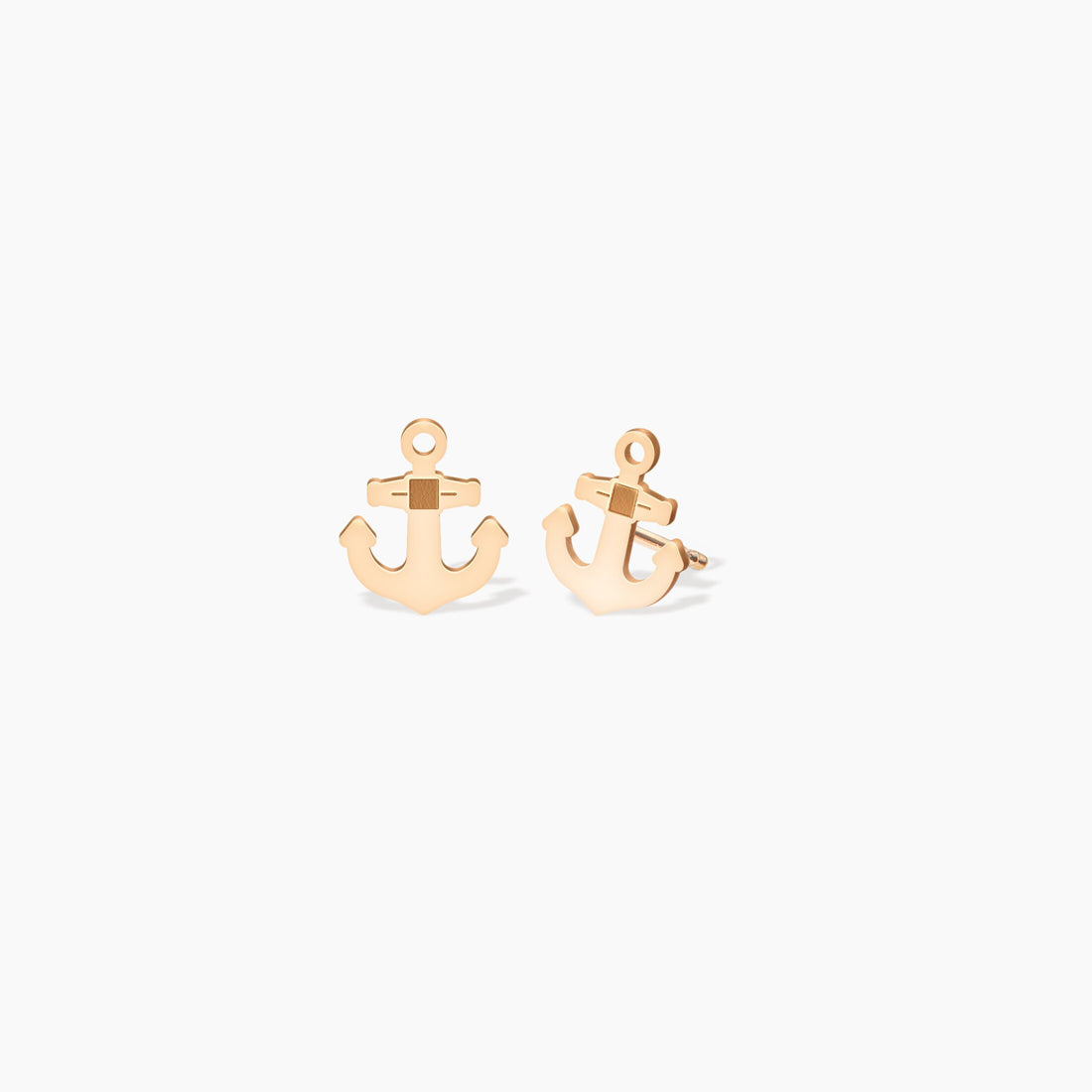 Anchor Stud Earrings