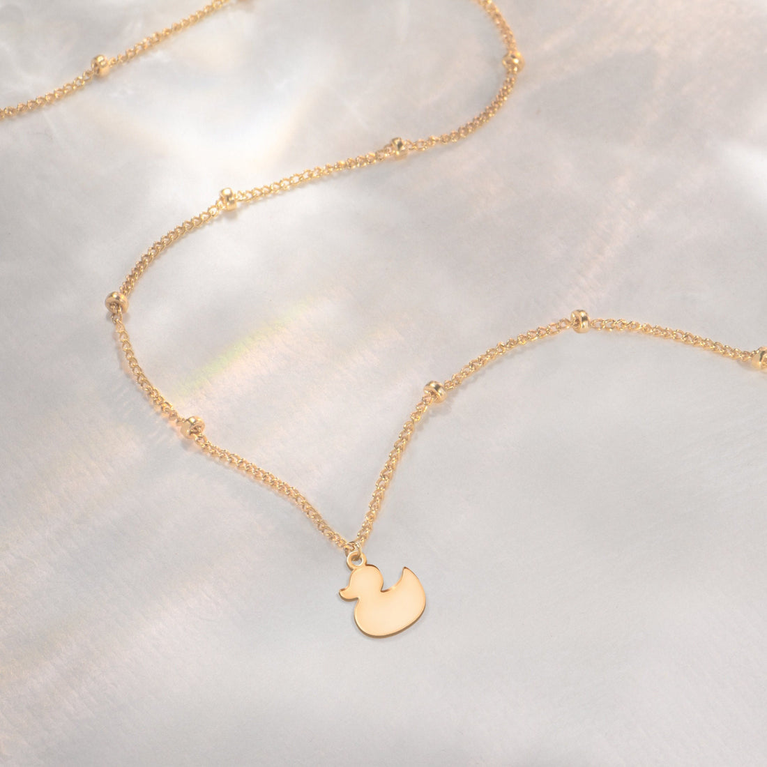 Rubber Duck Beady Necklace