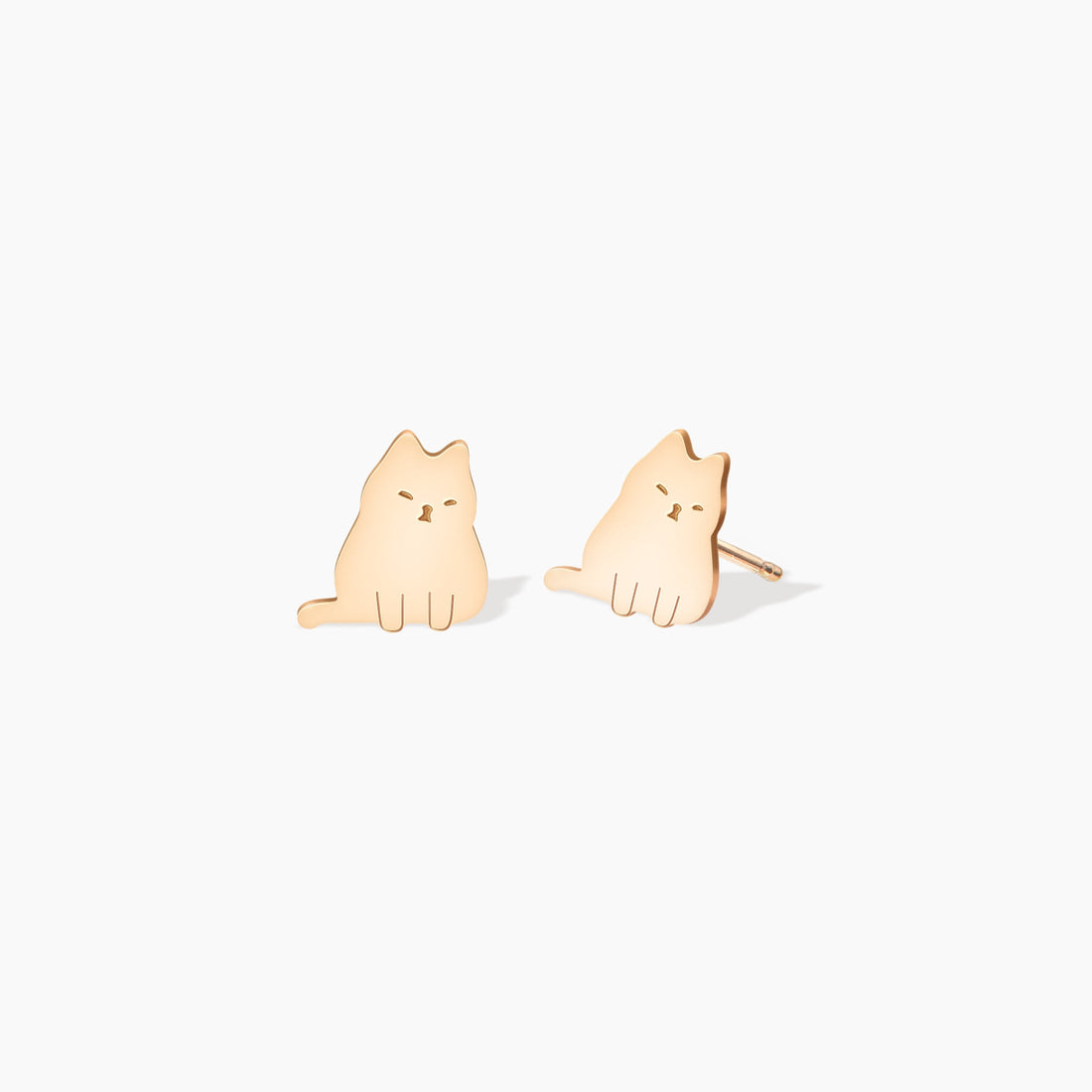 Cat Stud Earrings