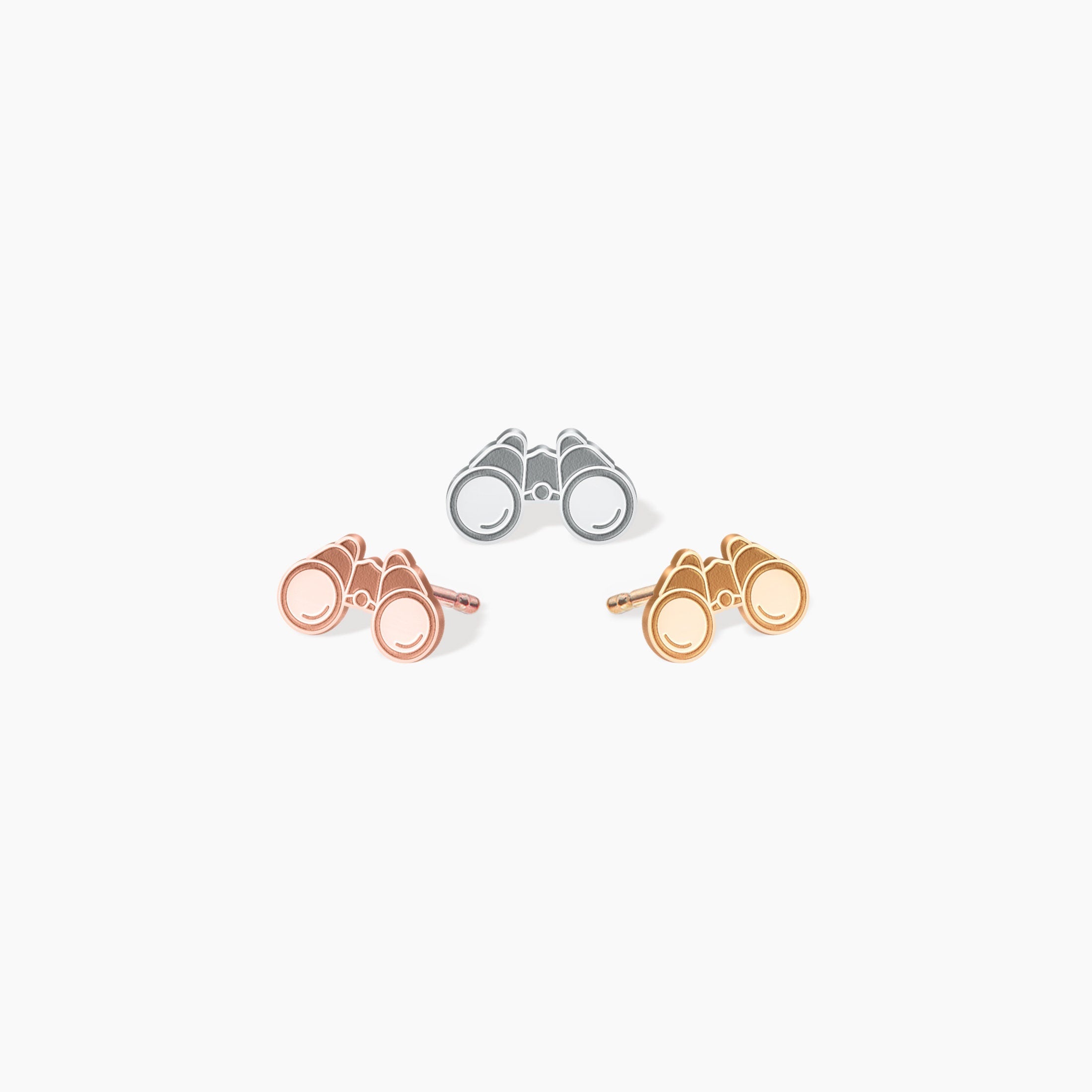 Binocular Earrings