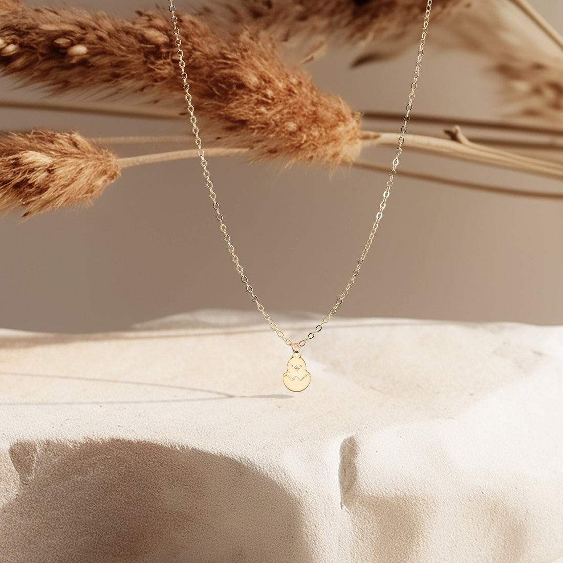 Chick Egg Necklace