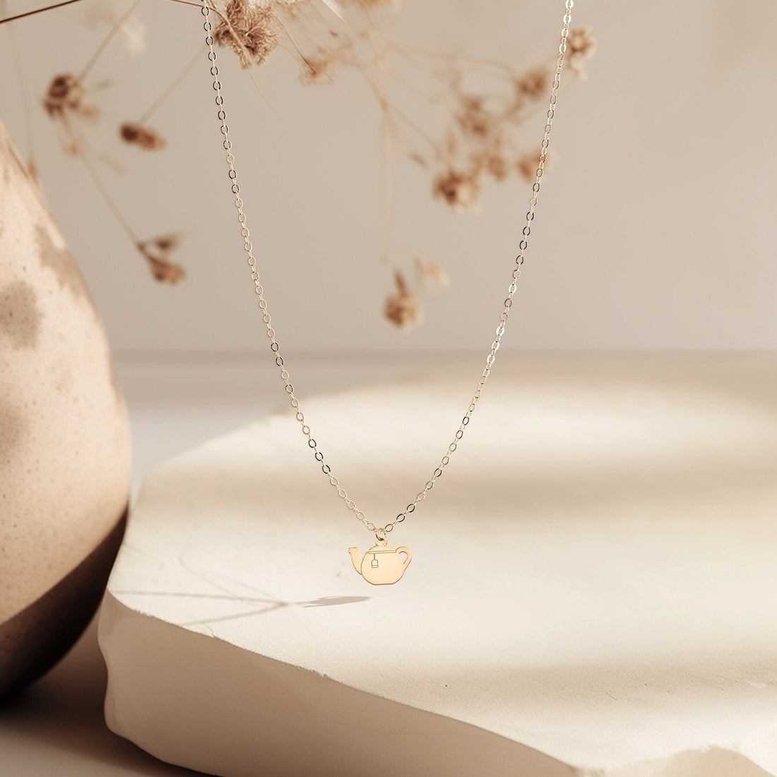 Teapot Necklace