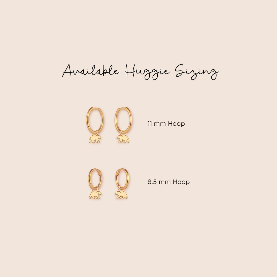 Bear Drop Earrings