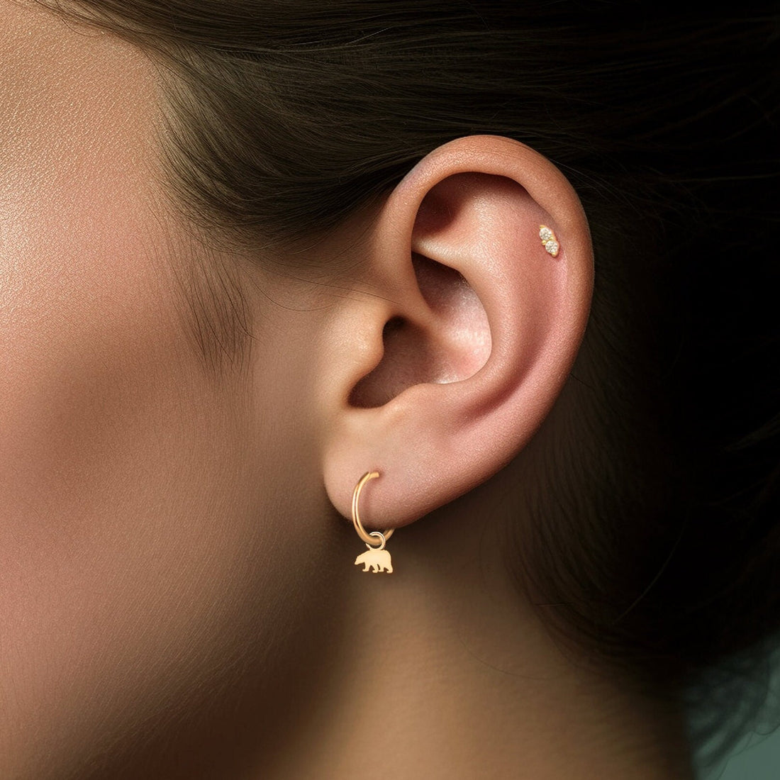 Mama Bear Drop Earrings